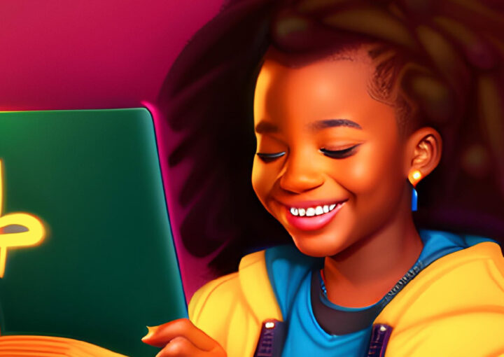 Unlock student potential - student reading